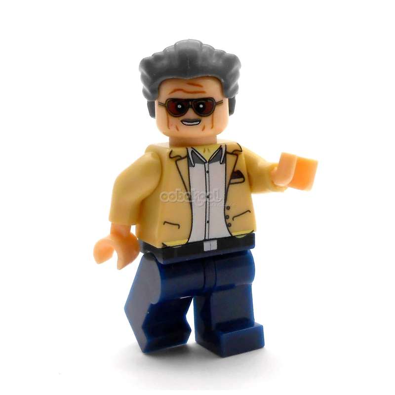 Stan Lee / Marvel Comics Legend / OobaKool Minifigure