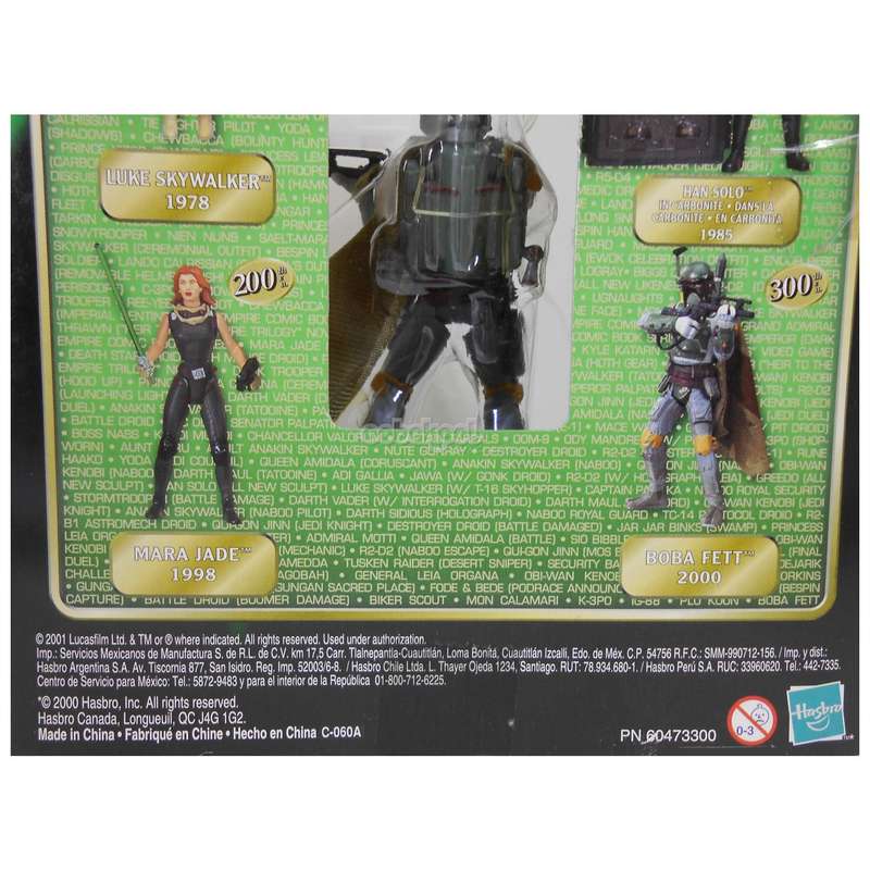 Star Wars / Boba Fett / 300th Figure Release / 2000 Hasbro 3.75 Inch Action Figure / NIB