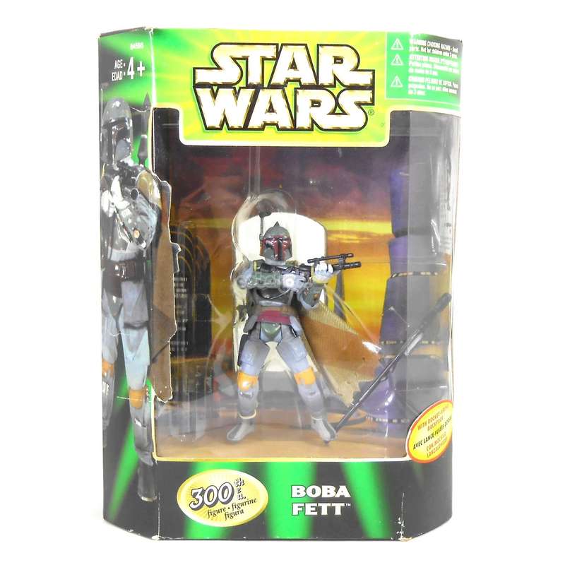 Star Wars / Boba Fett / 300th Figure Release / 2000 Hasbro 3.75 Inch Action Figure / NIB