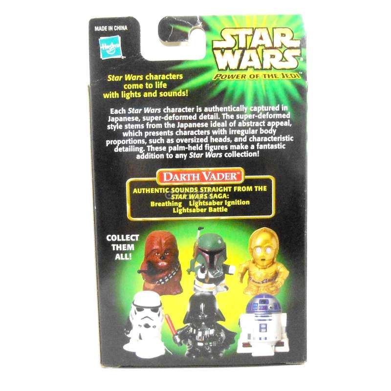 Star Wars / Darth Vader / 3.75 Inch Super Deformed Electronic Figure / POTJ / NIB