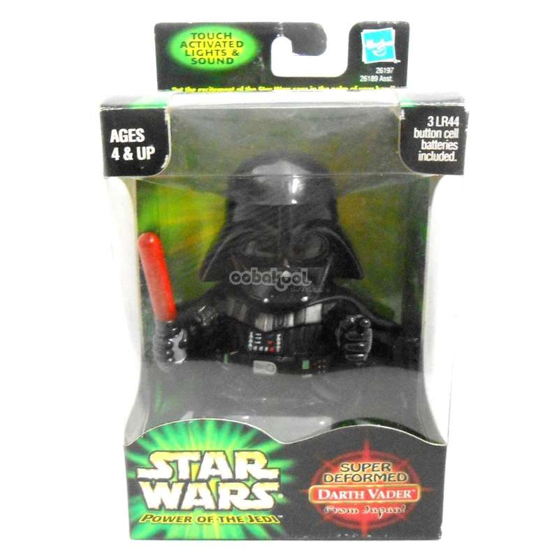 Star Wars / Darth Vader / 3.75 Inch Super Deformed Electronic Figure / POTJ / NIB