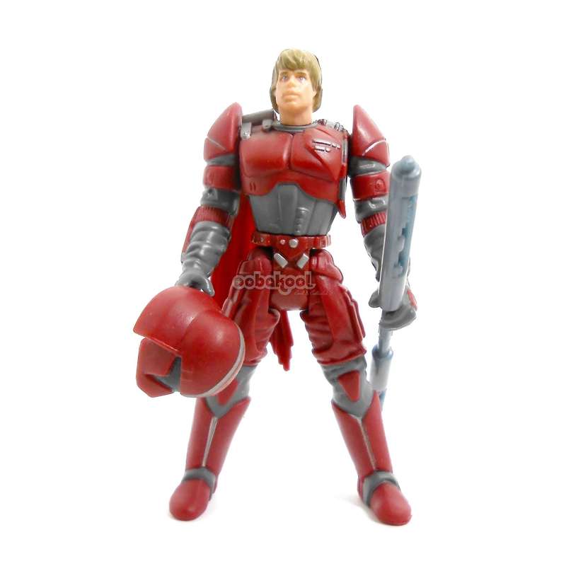 Star Wars / Luke Skywalker - Coruscant Guard / POTF Collection / 1996 Hasbro 3.75 Inch Action Figure