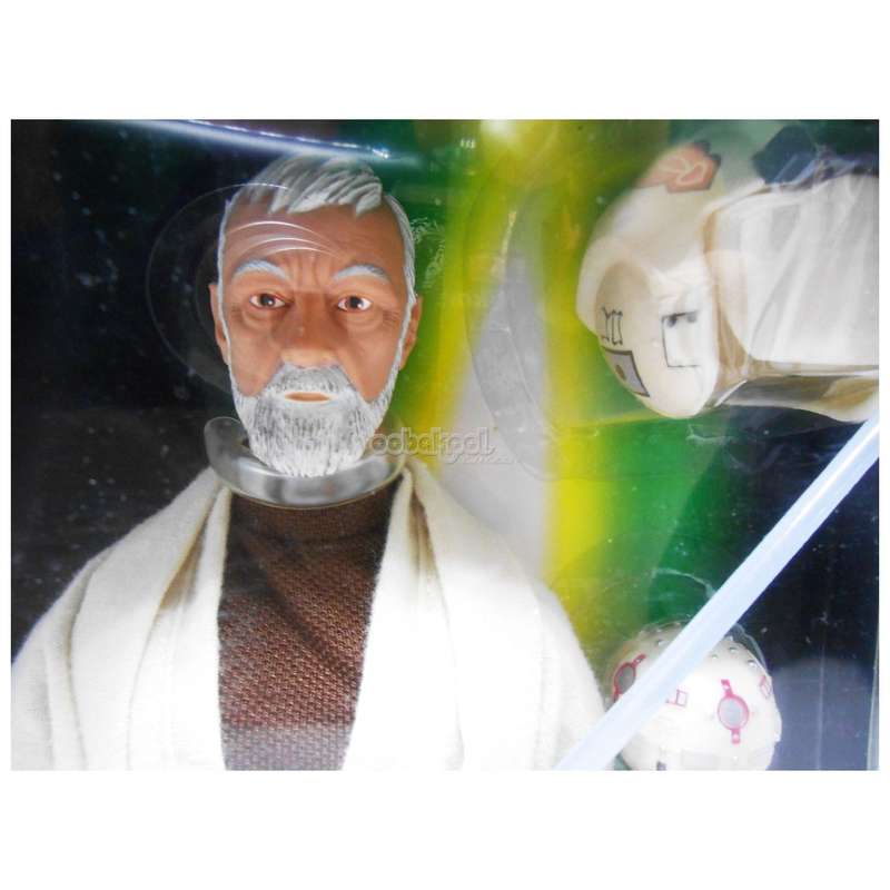 Star Wars / Obi-Wan Kenobi / 1998 Hasbro 12 Inch Figure / Episode 1 Collection / NIB