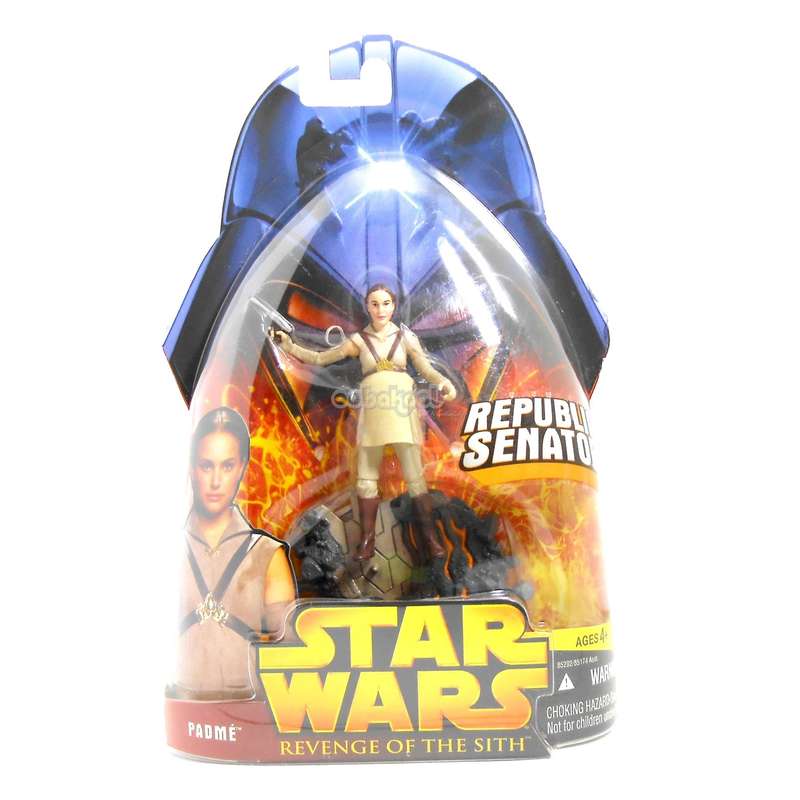 Star Wars / Padme Republic Senator / ROTS Collection / 2004 Hasbro 3.75 Inch Action Figure / MOC