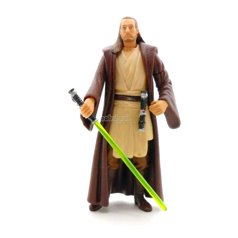 Star Wars / Qui-Gon Jinn / Episode 1 Collection / 1999 Hasbro 3.75 Inch Action Figure