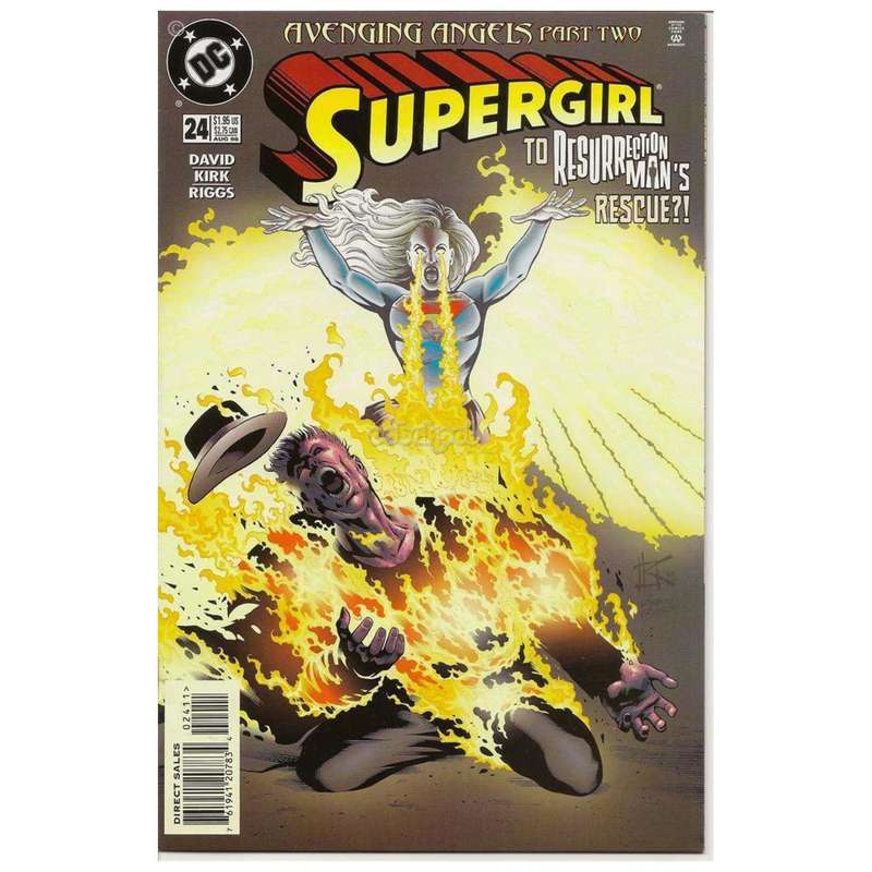 Supergirl / Avenging Angels: Die and Let Live / DC #24 Aug 1998 / Vintage Comic Book
