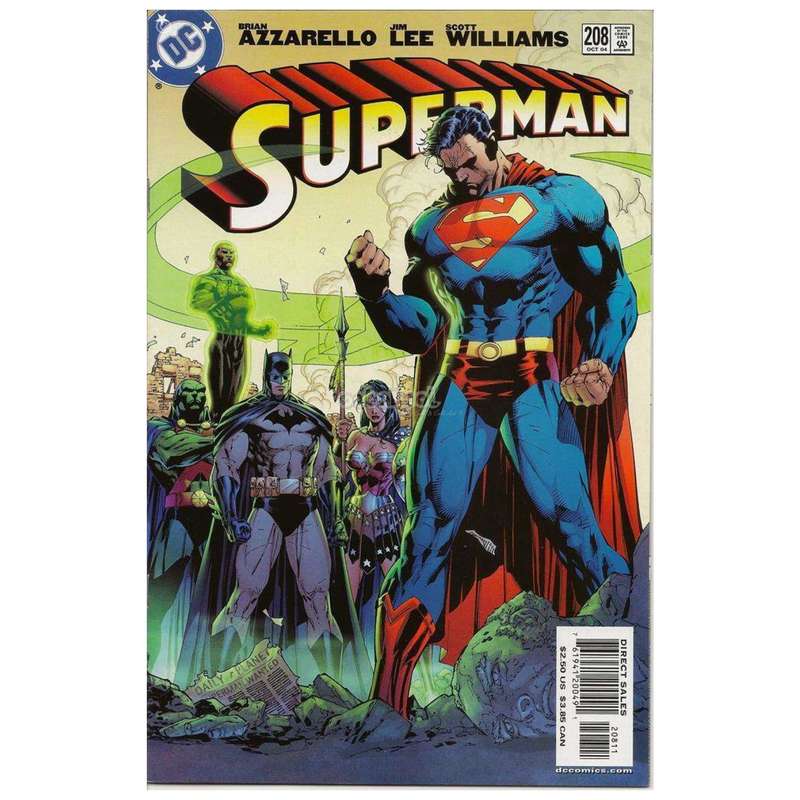 Superman / For Tomorrow, Part 5 / DC Vol 2 #208 Oct 2004 / Comic Book