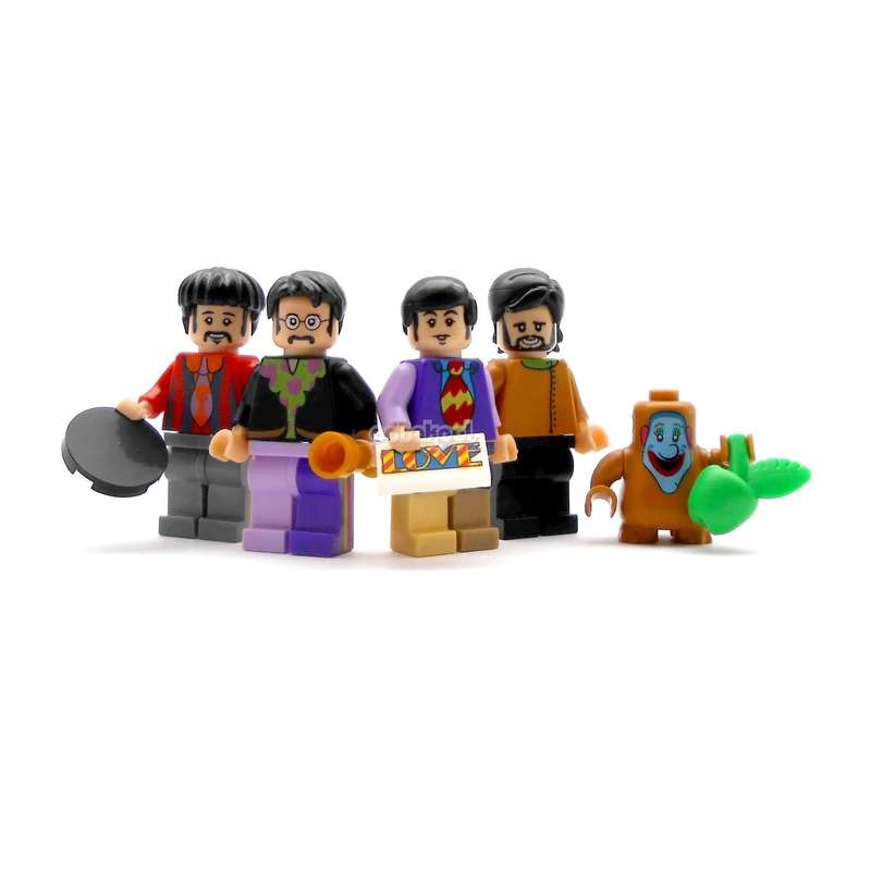 The Beatles / Yellow Submarine / Special Music Album Edition / 4 x OobaKool Mini figure Set