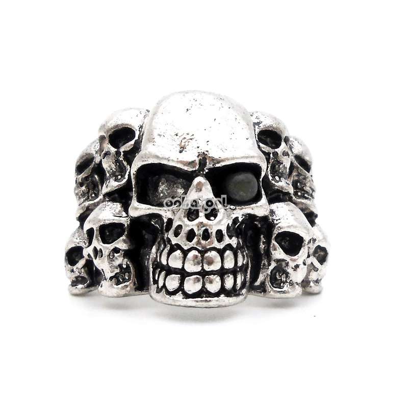 The Collector / Skull Ring / Stainless Steel - Size 9