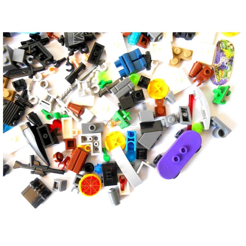 Tub O Brick / Selection of Extras / OobaKool Mini figure Spares