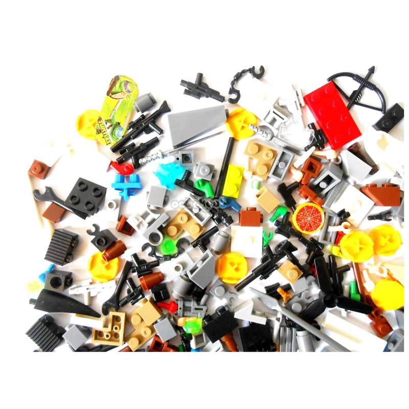Tub O Brick / Selection of Extras / OobaKool Mini figure Spares