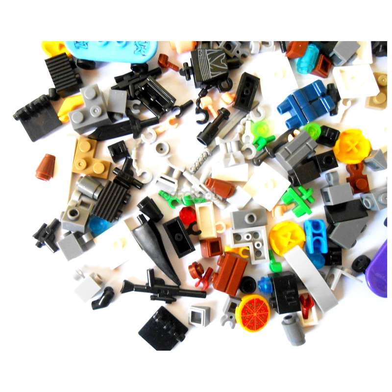 Tub O Brick / Selection of Extras / OobaKool Mini figure Spares