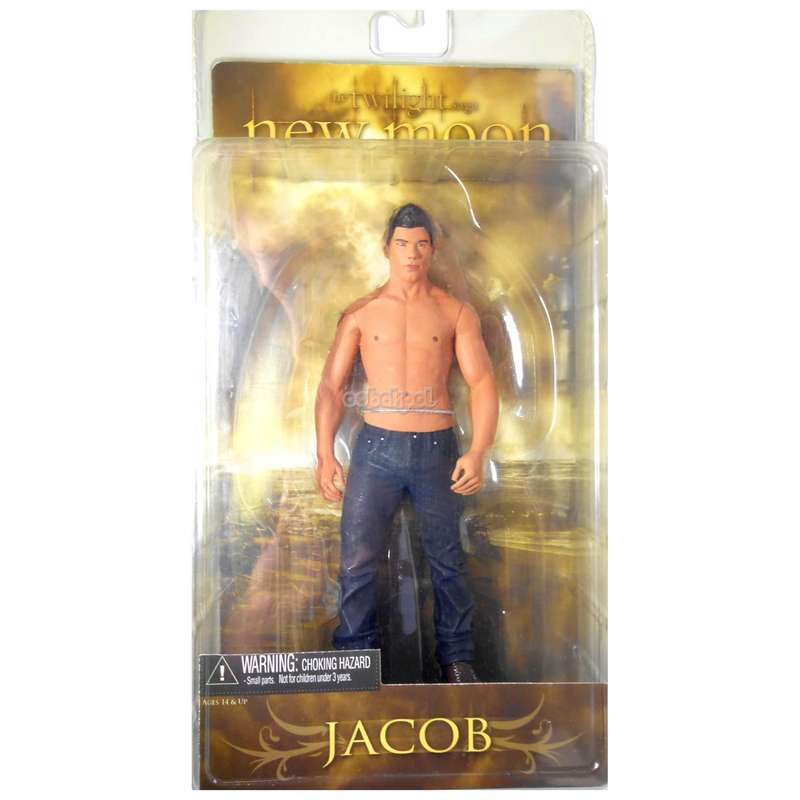 Twilight SAGA / New Moon / Jacob Black / 2009 Neca / NIB / 17cm Action Figure