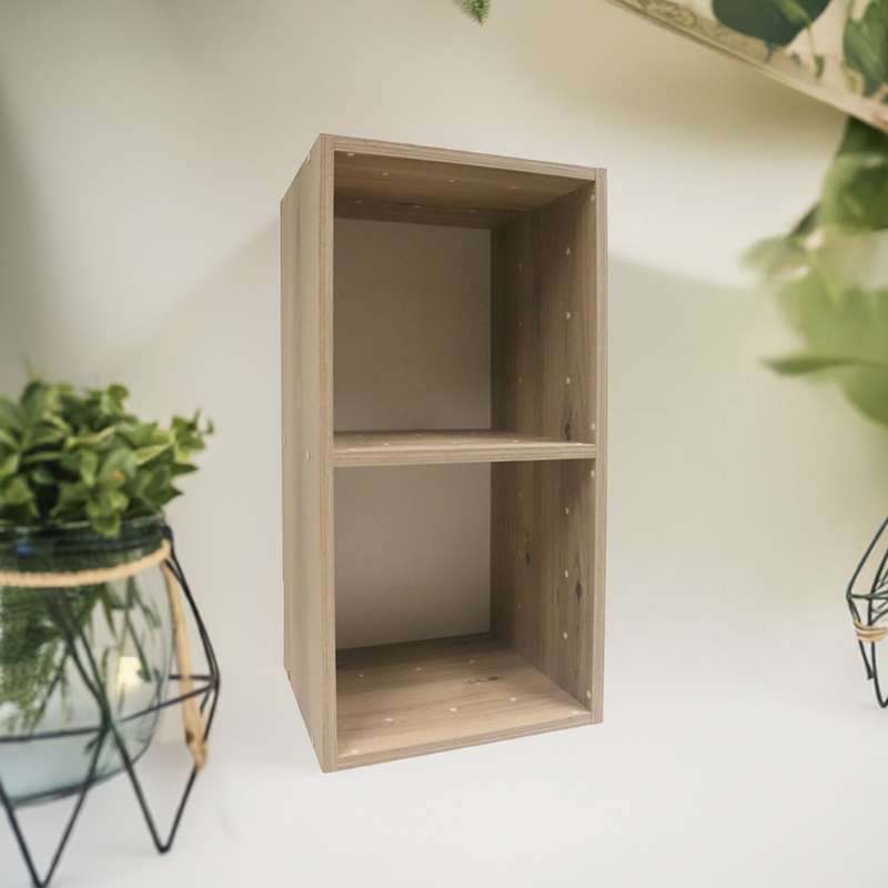 Denver Cube 2 Boxes Oak Effect