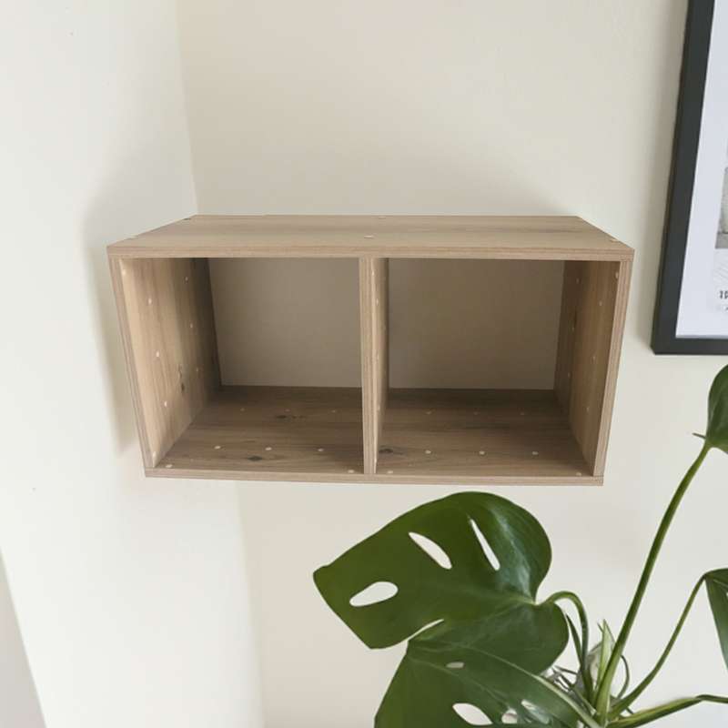 Denver Cube 2 Boxes Oak Effect