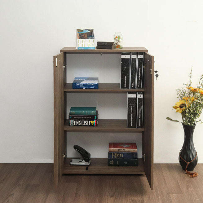 Denver Office 2 Door 2 Shelf Filing Cabinet | Chobe