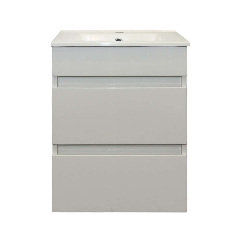 Denver Marlene  2 Drawer Floating Vanity | High Gloss White | 450