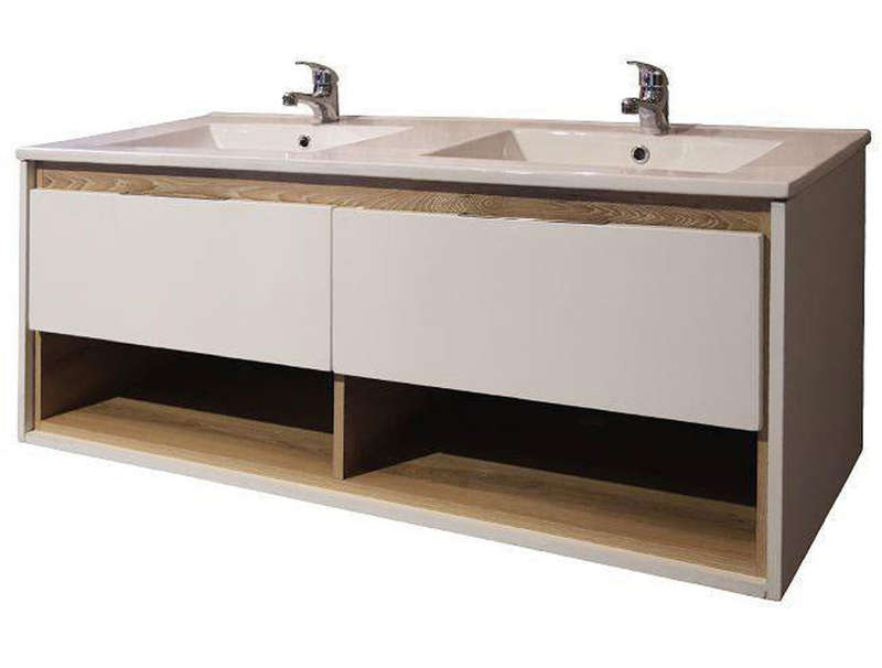 Celeste Double Basin Floating Bathroom Vanity | Denver Bathroom Furniture