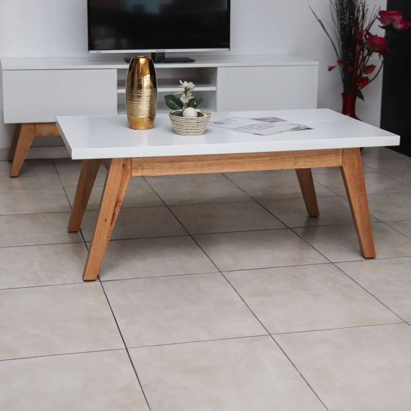 Scandinavian Coffee Table - White