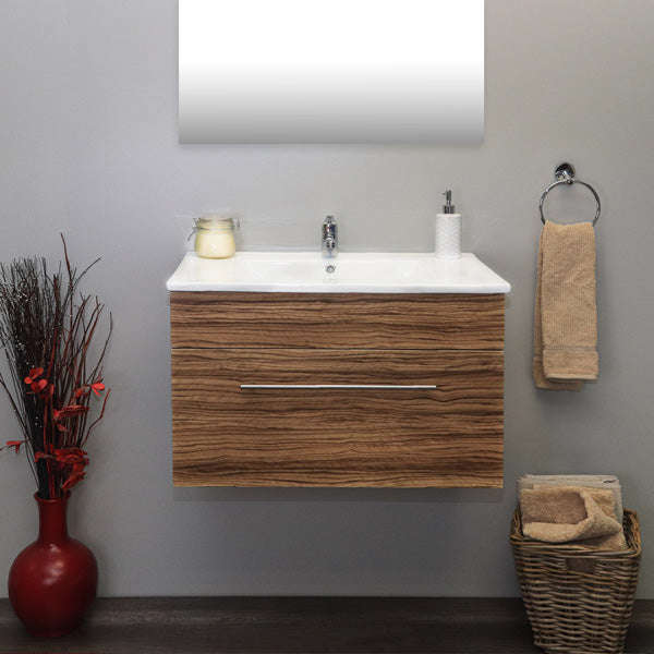 Denver Marlene 750 Wall Mount 1 Drawer - Indian Ebony