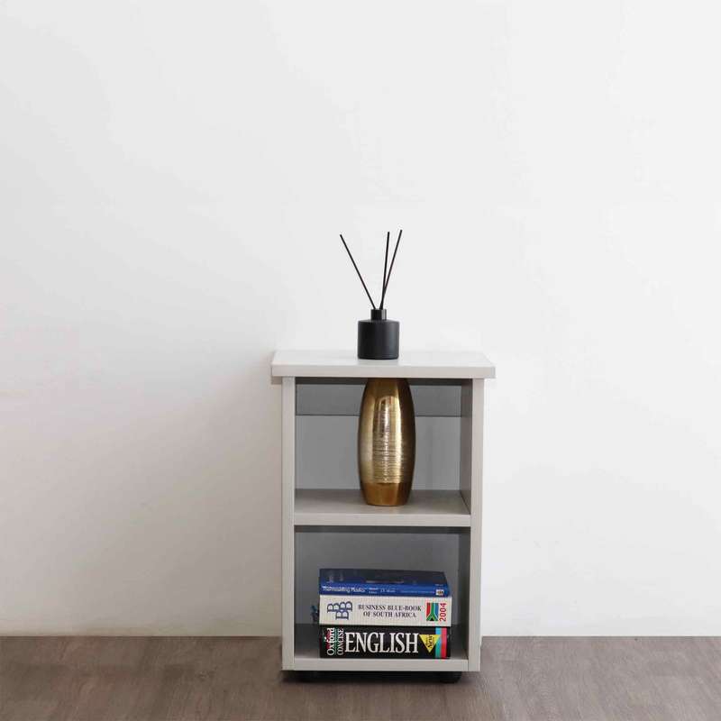 Denver SpaceCo Bedside Pedestal Delux | Folkstone Grey