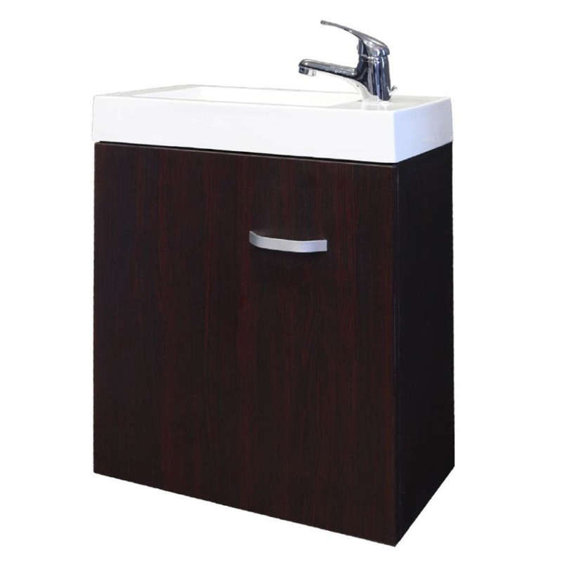 Denver Ilse 450mm Wall Mount 1 Door Mahogany