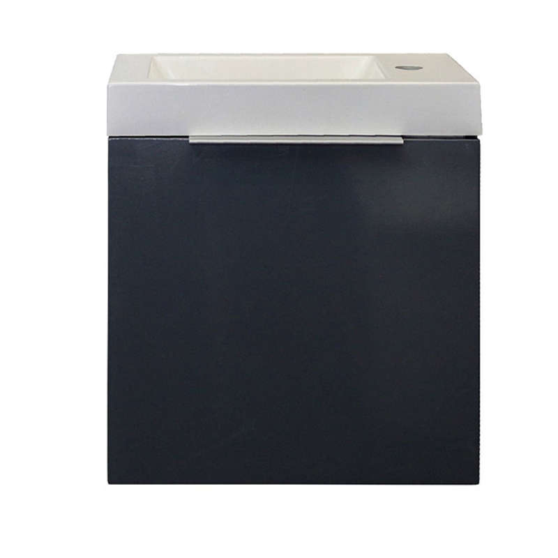 Denver Manchester Floating Vanity | 1 Drawer | 450 | Storm Grey