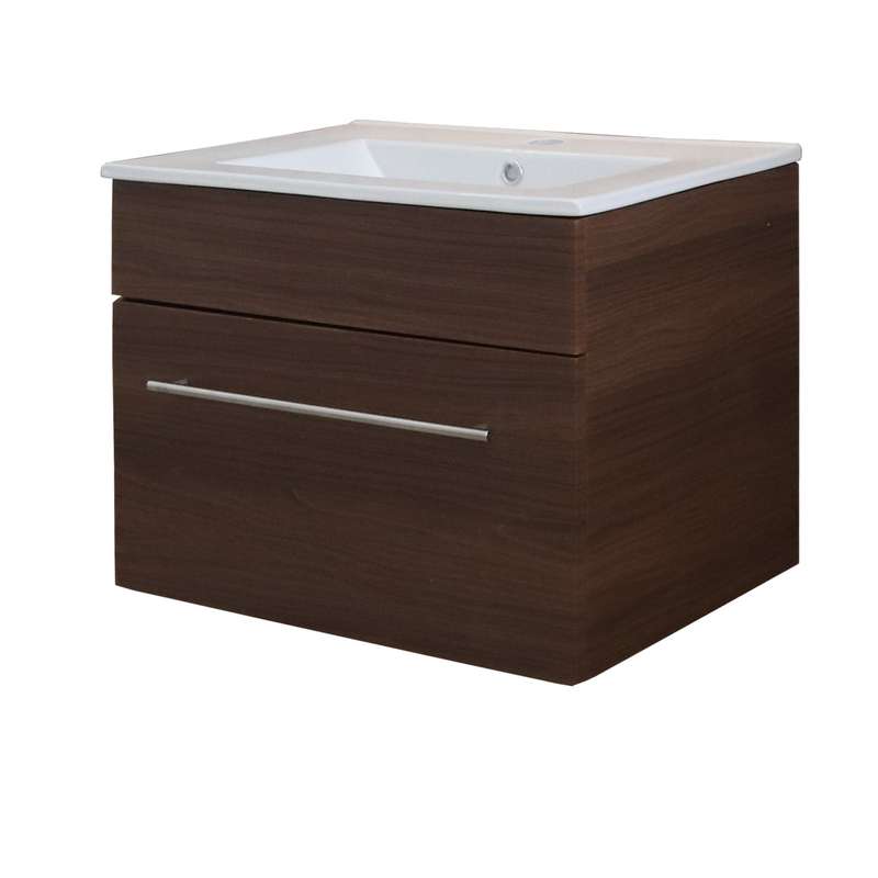 Denver Marlene 600 Wall Mount 1 Drawer - American Walnut