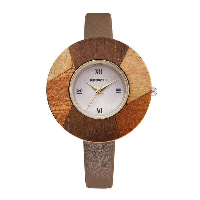 REBIRTH  Bamboo Wooden Watch for Women - style2
