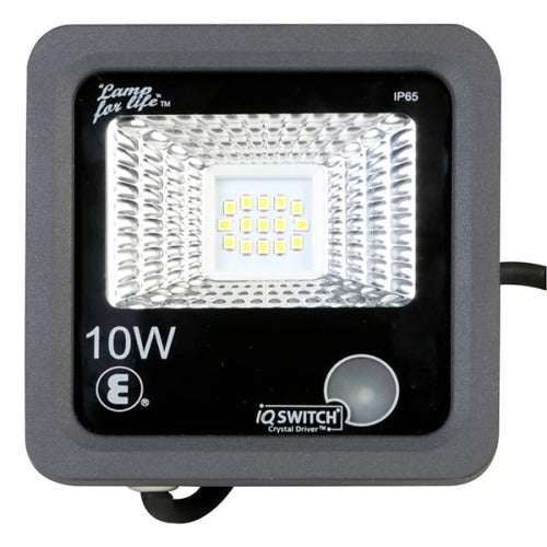 10W LED Floodlight - Auto Day/Night Sensor