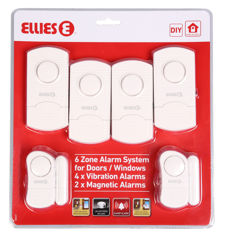 6 Zone Alarm System for Doors / Windows