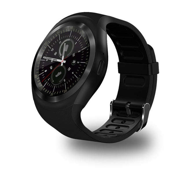 696 Bluetooth Y1 Smart Watch Relogio Android Smartwatch Phone Call... - black / Add a battery 380mAh