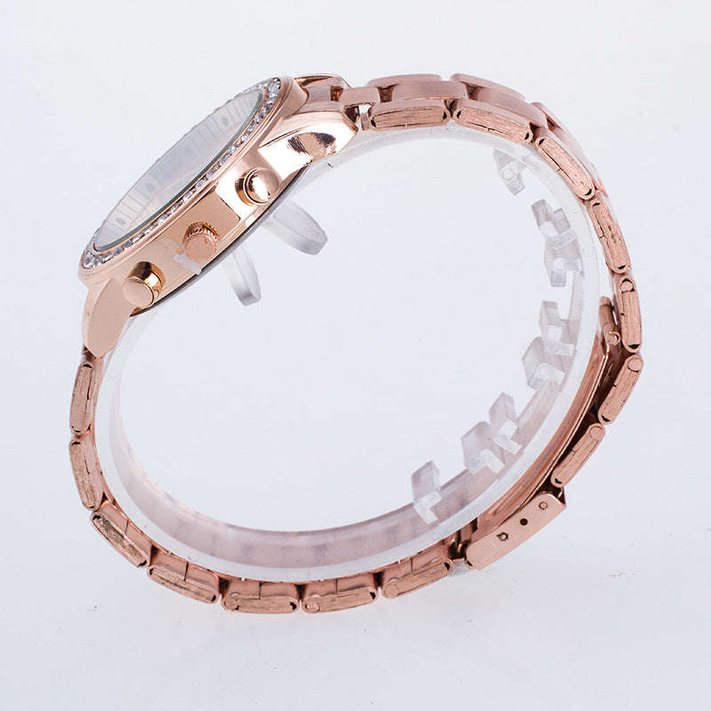 Luxury Rose Gold Ladies Watch