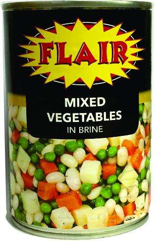 Flair vegetable mix 410g