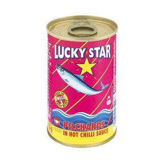 Lucky Star Pilchards In Hot Chilli Sauce 155g