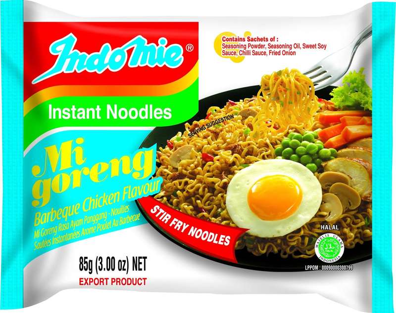 Indomie Noodles Mi'goreng Barbeque Chicken 82g - Boxes 40's