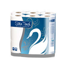 Satin Touch 2 Ply Toilet Rolls 18's
