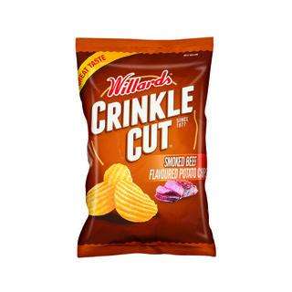 Willards Crinkles Smoked Beef Chips 125 g