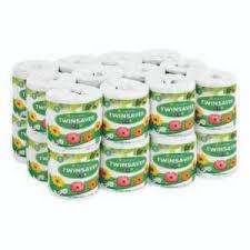 Twinsavers Econo White 1 Ply Toilet Paper 24's