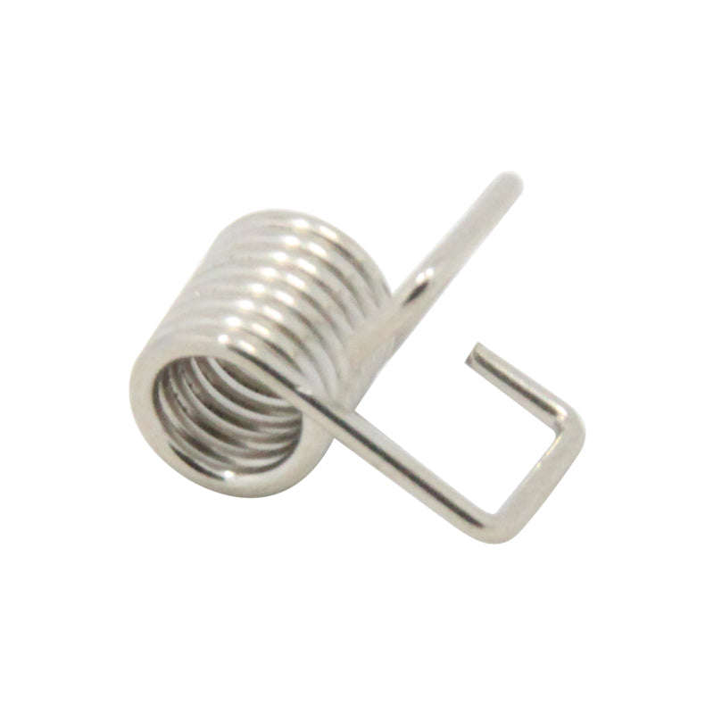 Belt tensioning spring