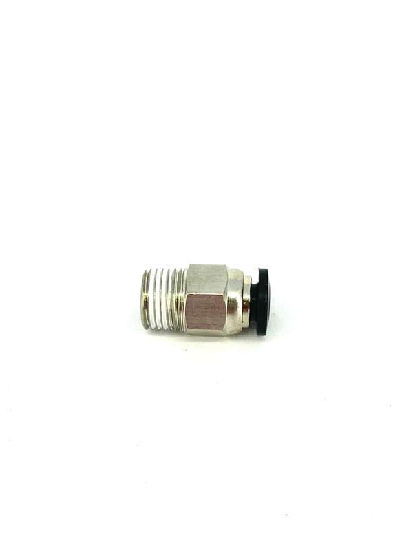 PC4 M10 Pneumatic quick/bowden connector 1.75mm - Stainless Steel