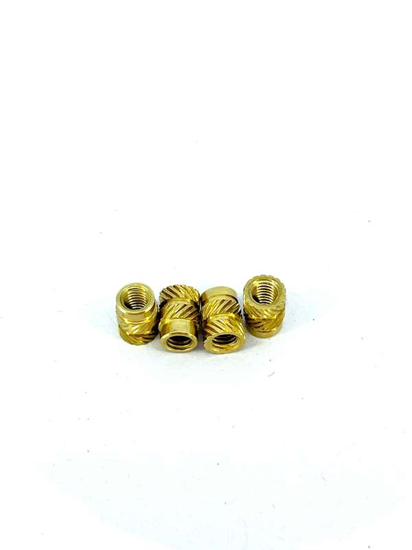 Twill Knurled Copper Nut (Pack of 4)