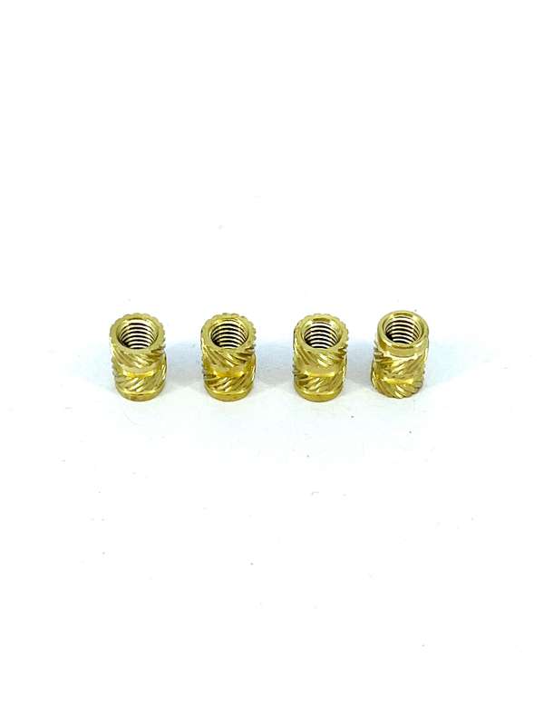 Twill Knurled Copper Nut (Pack of 4)