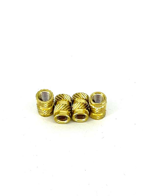 Twill Knurled Copper Nut (Pack of 4)