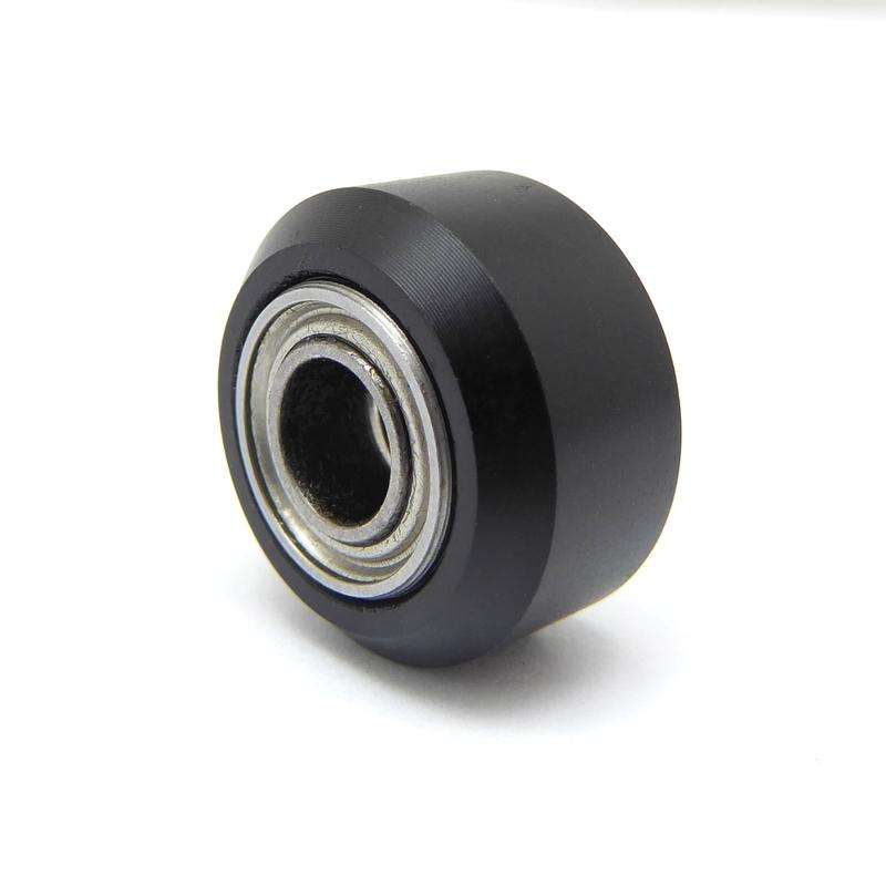 Delrin wheels for V-slot extrusions - 15.2mm x 9mm x 5mm (id)