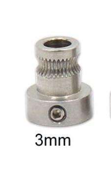 Mendel feed wheel Steel 3mm filament