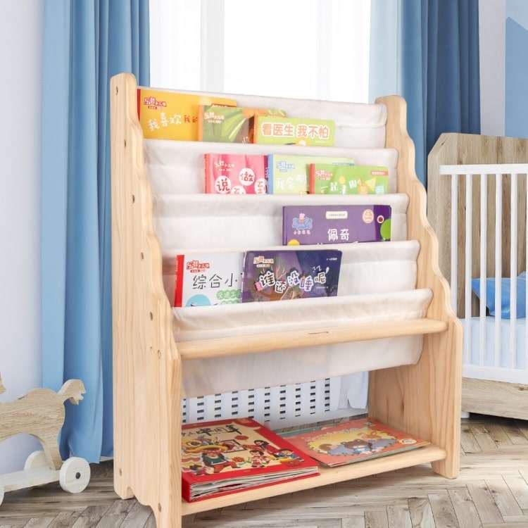 Little Readers Wooden Bookshelf