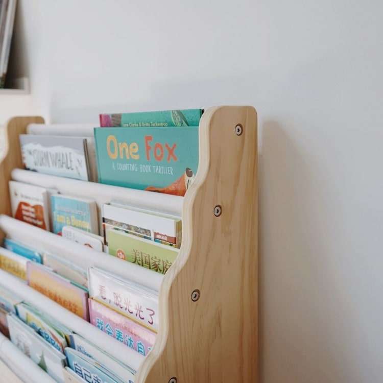 Little Readers Wooden Bookshelf