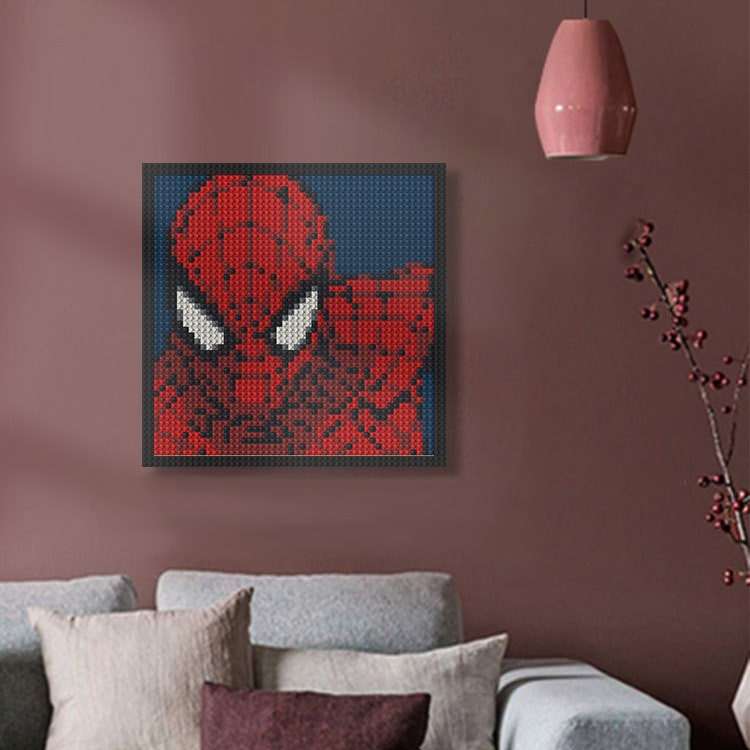 Pixel Art Building Blocks | SpiderMan