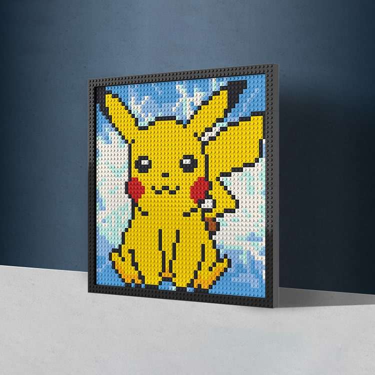 Pixel Art Building Blocks | Pokemon Pikachu